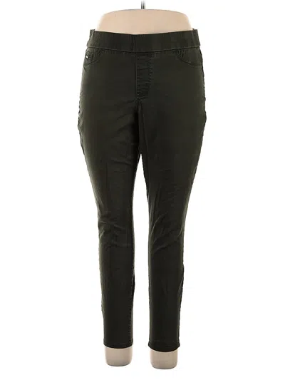 Pre-owned Nine West Jeggings In Green