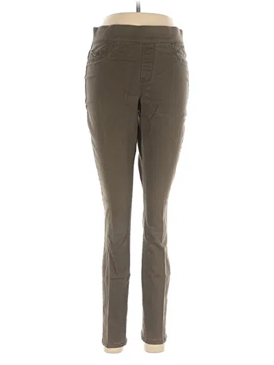Pre-owned Nine West Jeggings In Green
