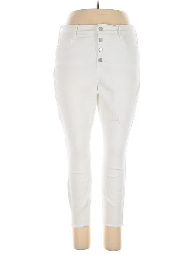Pre-owned Nine West Jeggings In White