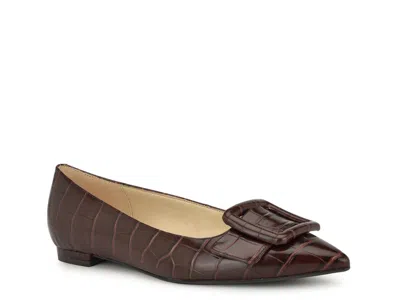 Nine West Jesike Slipon In Brown