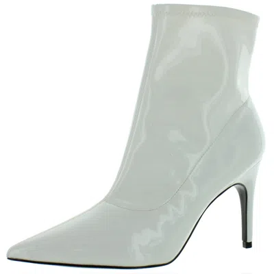 Nine West Jory3 Womens Pointed Toe Solid Booties In Multi