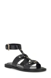 Nine West Jouise Studded Gladiator Sandal In Black 001