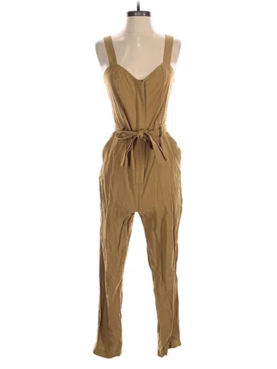 Pre-owned Nine West Jumpsuit In Tan