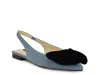 Nine West Junnie Flat In Blue