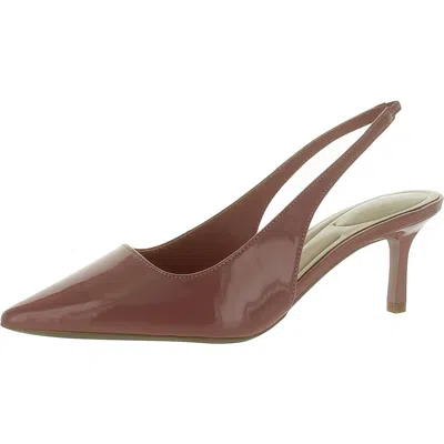 Nine West Kately 9x93 Womens Patent Pumps Slingback Heels In Pink