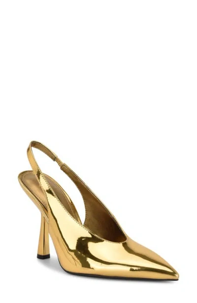 NINE WEST NINE WEST KATES SLINGBACK POINTED TOE PUMP
