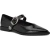 Nine West Katrel Mary Jane Flat In Black
