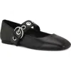 Nine West Kebba Mary Jane Flat In Black