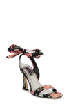 Nine West Kelsie Ankle Tie Sandal In Multi