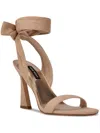 Nine West Kelsie Ankle Tie Sandal In Beige