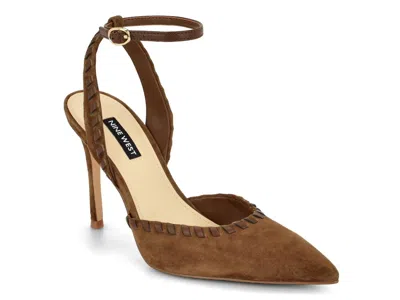 Nine West Kenedy Pump In Cognac