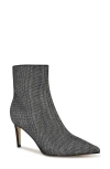Nine West Kepord Pointed Toe Bootie In Sil01