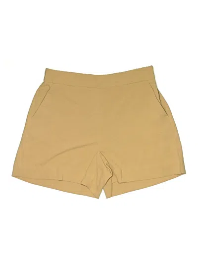 Pre-owned Nine West Khaki Shorts In Gold