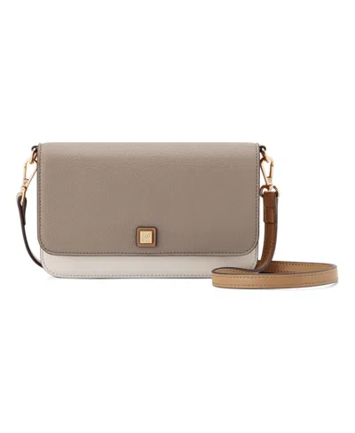 Nine West Khora Phone Mini Wallet Crossbody In Gray