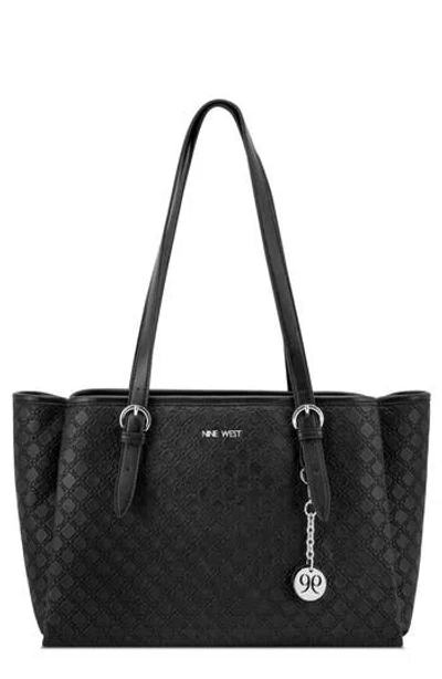 Nine West Kieran Carryall Tote Bag In Black