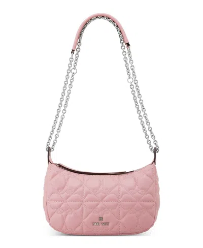Nine West Kiersten Convertible Chain Small Crossbody Bag In Pink