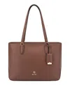 Nine West Lakelyn Large Tote Bag In Mahogany
