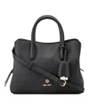 Nine West Lakelyn Medium Satchel Bag In Black