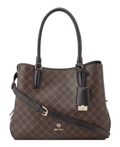 Nine West Lakelyn Triple Compartment Carryall Tote Bag In Multi