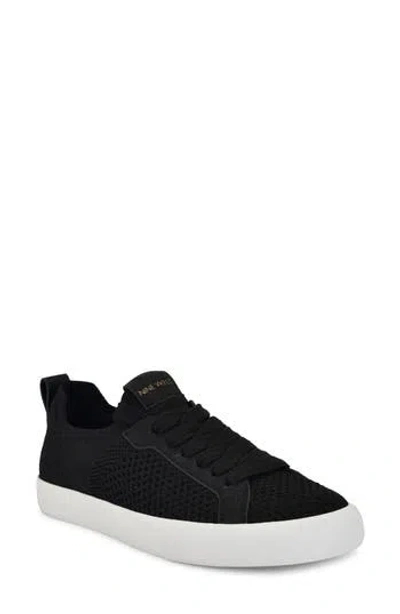 Nine West Lala Lace-up Sneaker In Black