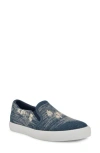Nine West Lala Slip-on Sneaker In Dark Blue