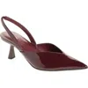 Nine West Lamma Slingback Pump In Burgundy