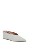 Nine West Lanah Wedge Pump In Blue