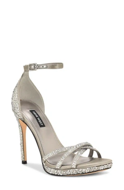 NINE WEST NINE WEST LARTAY PLATFORM ANKLE STRAP SANDAL