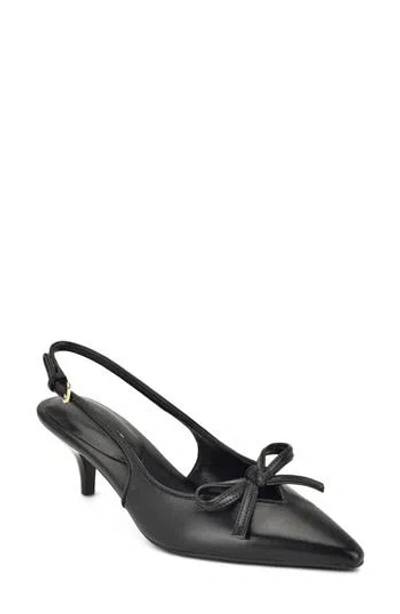 Nine West Lavona Bow Slingback Pump In Red