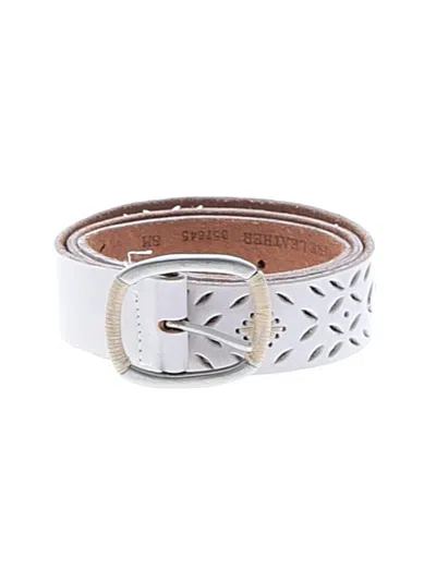 Pre-owned Nine West Leather Belt In Pink