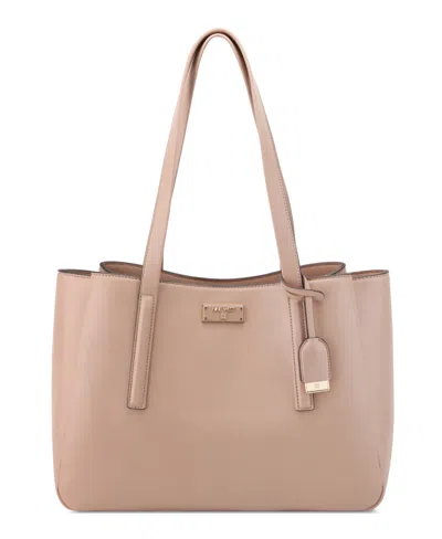 Nine West Leonel Laptop Tote Bag In Blushing