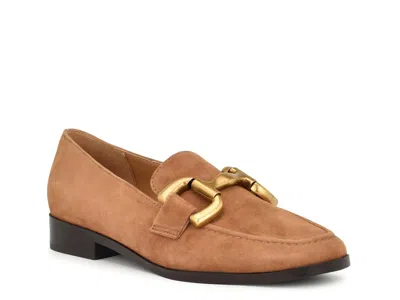 Nine West Lilma Loafer In Brown