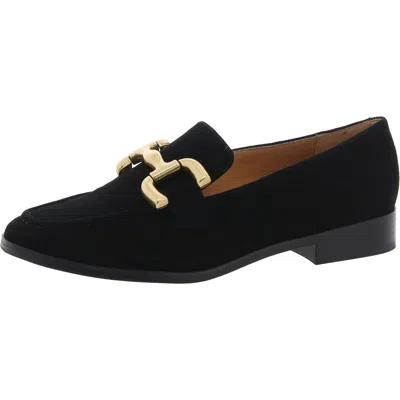NINE WEST LILMA WOMENS SUEDE SIP-ON LOAFERS