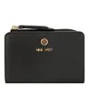 Nine West Lockup Card Case Wallet In Black