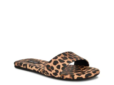 Nine West Lolipop Sandal In Animal Print