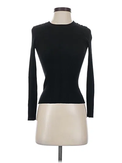 Pre-owned Nine West Long Sleeve T-shirt In Black