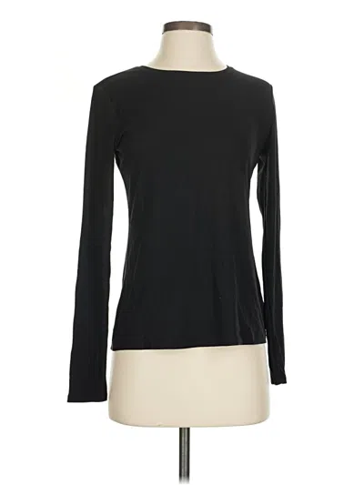 Pre-owned Nine West Long Sleeve T-shirt In Black