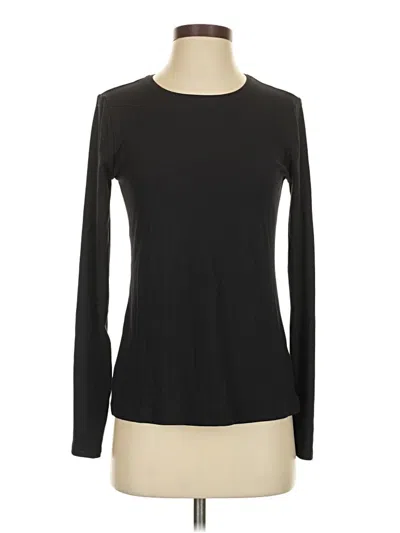 Pre-owned Nine West Long Sleeve T-shirt In Black