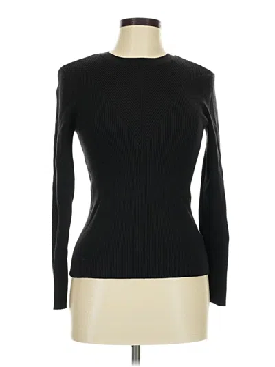 Pre-owned Nine West Long Sleeve T-shirt In Black