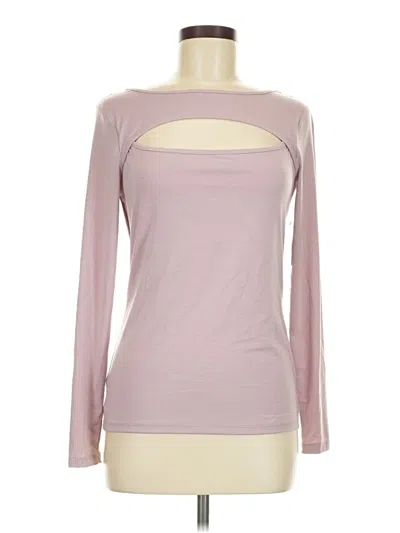 Nine West Long Sleeve T-shirt In Pink