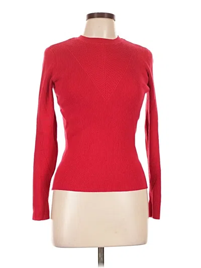 Pre-owned Nine West Long Sleeve T-shirt In Red