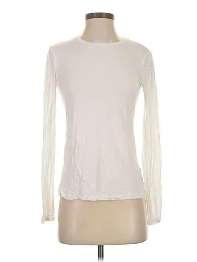 Pre-owned Nine West Long Sleeve T-shirt In White