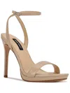 Nine West Women's Loola Ankle Strap Dress Sandals Women's Shoes In Beige