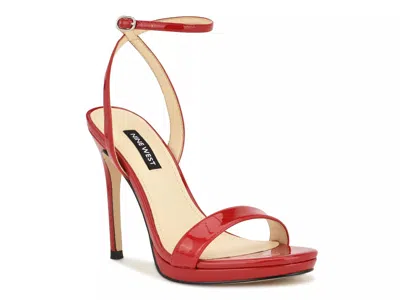 Nine West Loola Sandal In Red