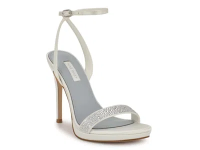 Nine West Loola Sandal In Silver