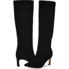 Nine West Lorthey Bootie Womens Black Pointed Toe Stiletto Heel Boots Rhs9114