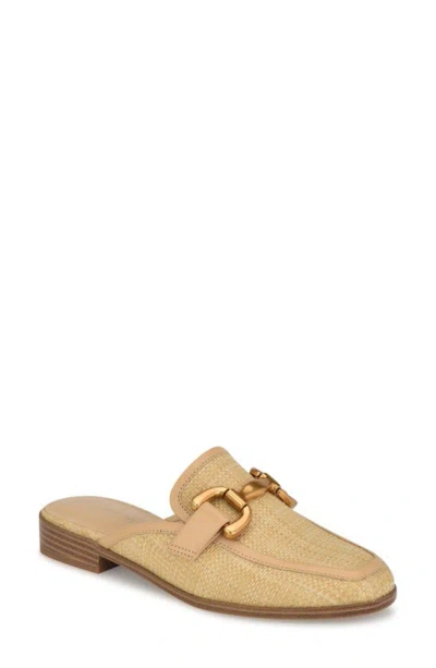 Nine West Lunna Bit Mule In Natural Woven