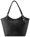 Nine West Lyra Multi Laptop Large Tote Bag In Black