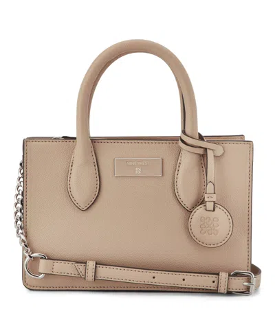 Nine West Magdalina Mini Tote Crossbody Bag In Brown