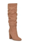 Nine West Magnett Slouch Knee High Boot In Medium Natural